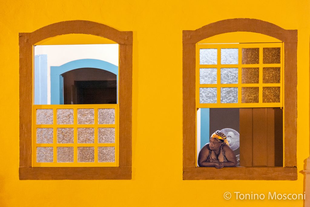 Fotografia di Tonino Mosconi di un'abitazione a Goias Velho in Brazile